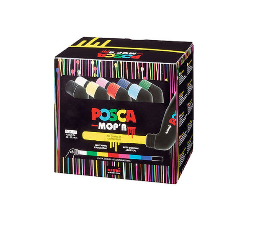 Posca Paint Marker Mop’R 8 Culori PCM-22 Multicolor Set