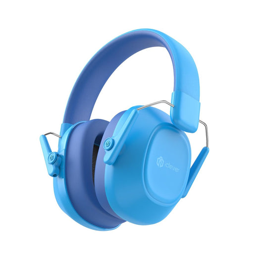Căști iClever IC-EM01 Antifonice Pentru Copii/Adulți, SNR 29dB, Protecție Auditivă Pentru Autism, Concentrare și Evenimente Zgomotoase, Culoare Albastru