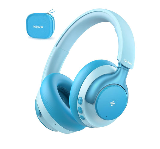 Căști iClever Q950, Bluetooth 6.0, Anularea Zgomotului, Certificate TÜV Rheinland Pentru Protecția Auzului, Tehnologie SafeSound 3.1, Autonomie 60 h, Husă Transport