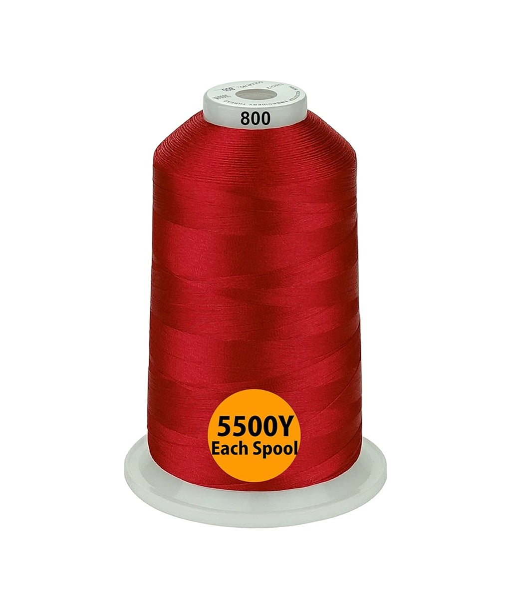 Set Ață De Brodat 4 Bobine - 5000 m, Multicolor