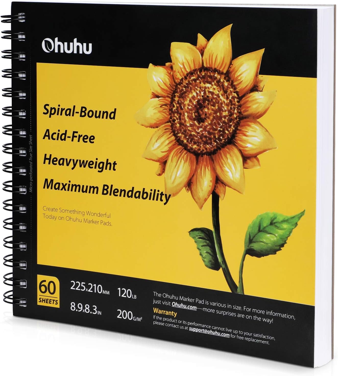 Ohuhu Marker Pads, Sketchbooks Pentru Markere Cu Alcool Y44-83000-15