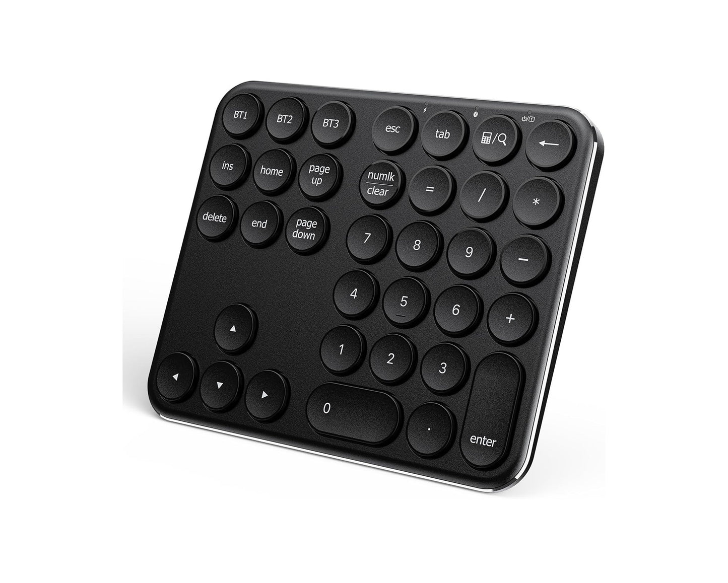 Tastatură Numerică iClever IC-KP11, Bluetooth, Wireless, Multi-dispozitiv, Reîncărcabilă USB-C, Portabilă, 35 Taste