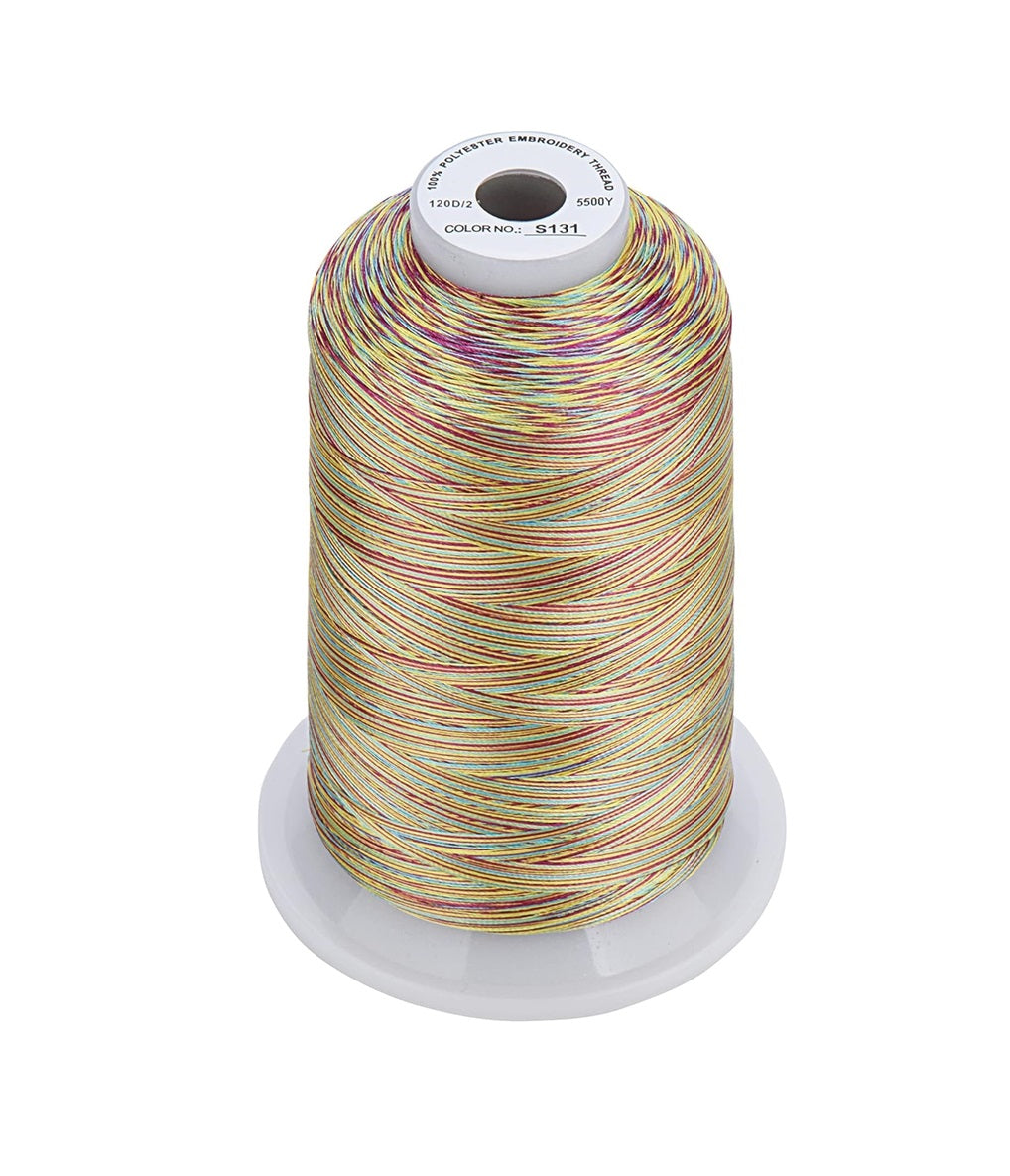 Set Ață De Brodat 4 Bobine - 5000 m, Culori Variegated B