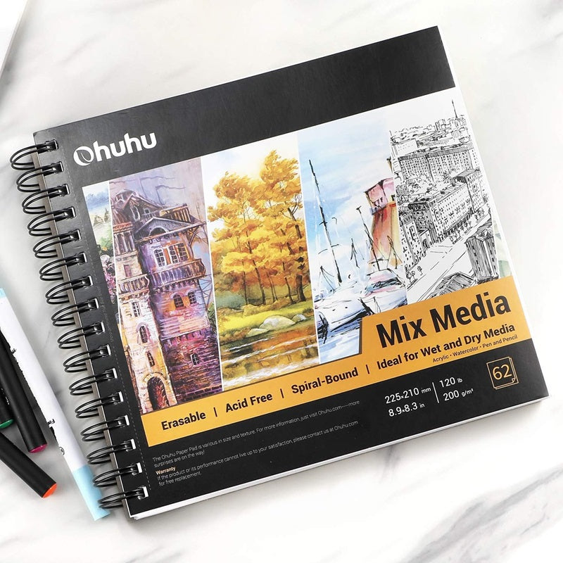 Ohuhu Marker Pads, Sketchbooks Pentru Markere Cu Alcool Y44-83000-19