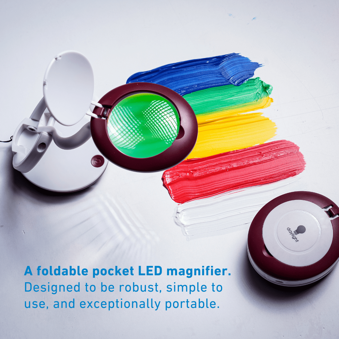 Lupă Iluminată Portabilă YoYo Magnifier Daylight
