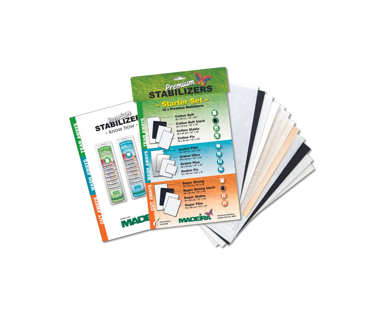 Starter Set Stabilizatori Broderie Madeira 9449