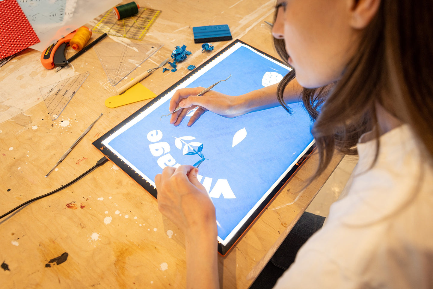 Tabletă Luminoasă Wafer 2 Light Pad A3 Daylight