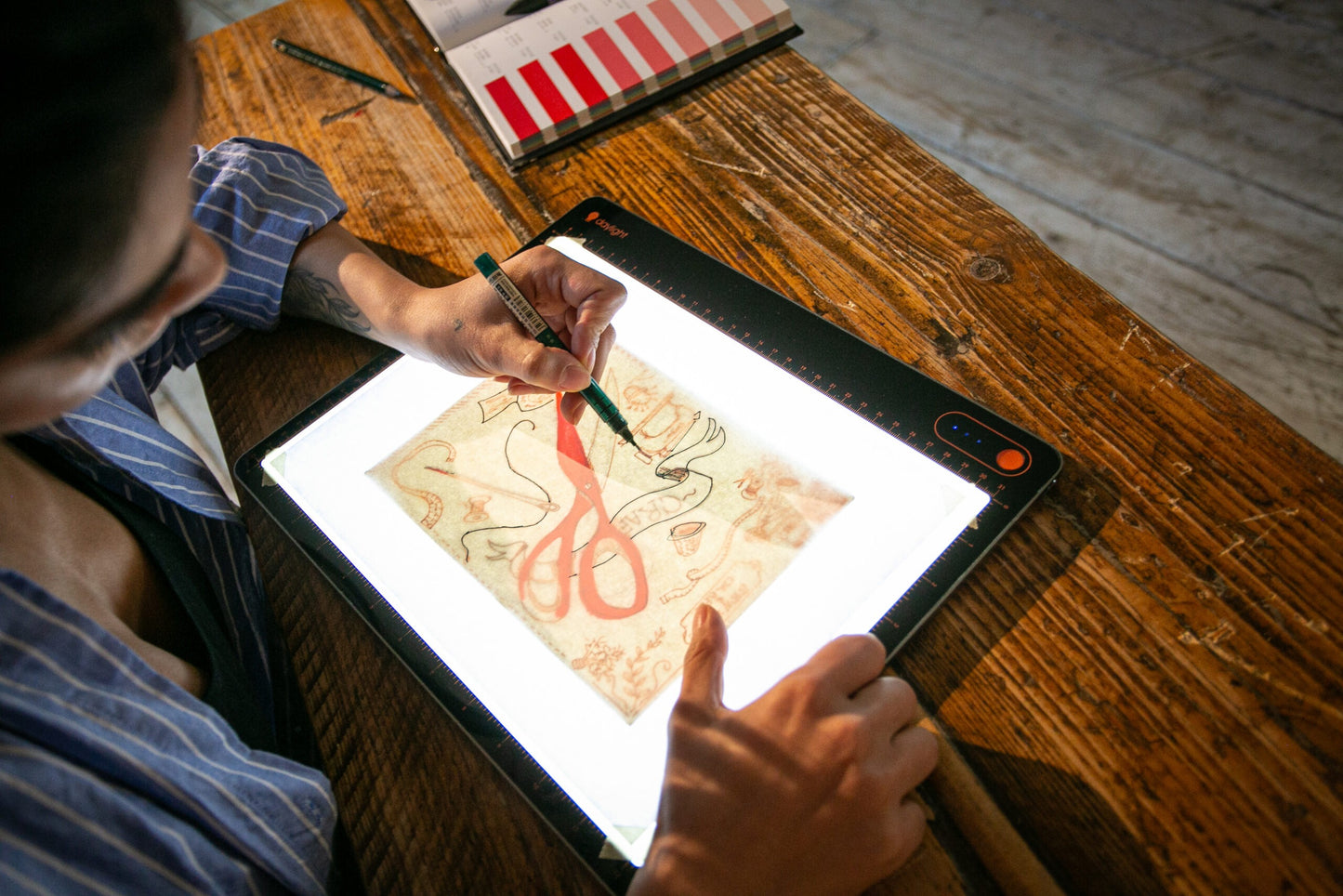 Tabletă Luminoasă Go Light Pad A4 Daylight