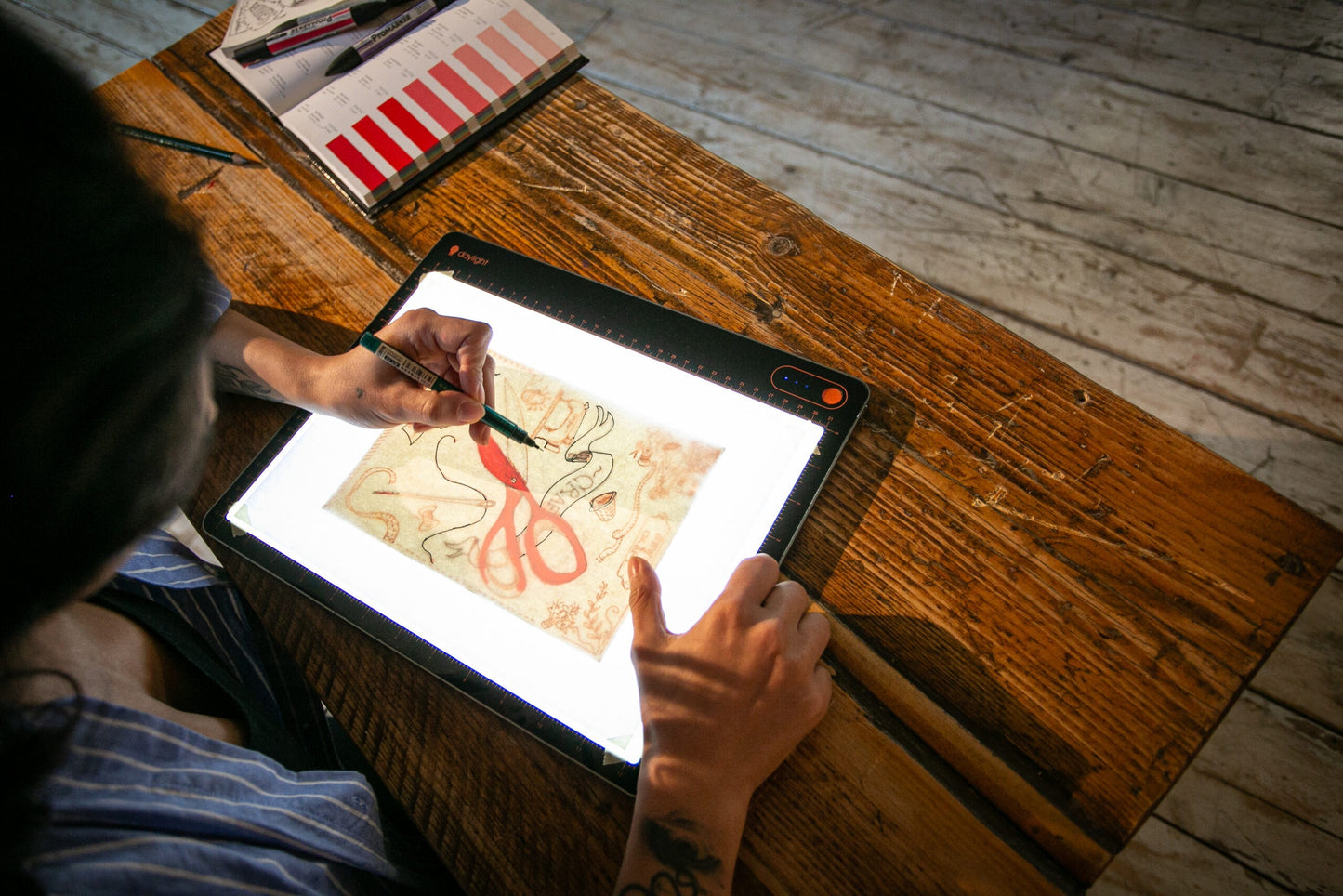 Tabletă Luminoasă Go Light Pad A4 Daylight