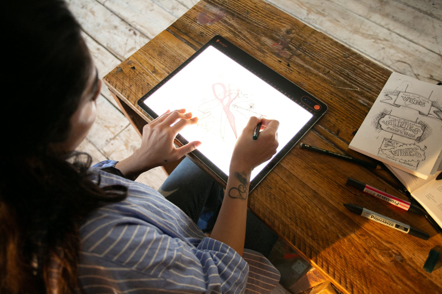 Tabletă Luminoasă Go Light Pad A4 Daylight