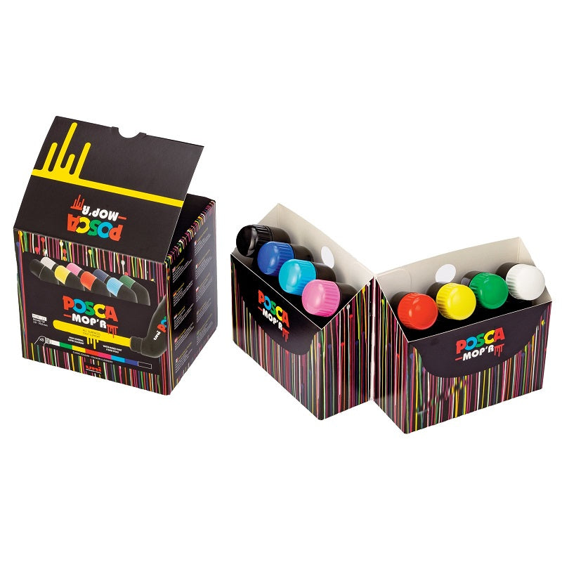 Posca Paint Marker 8 Culori Mop’R PCM-22 Multicolor Set