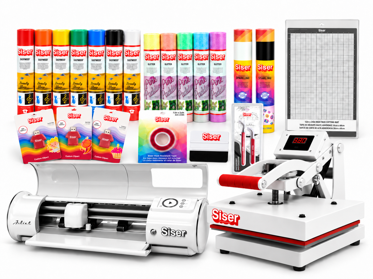 Siset Kit Complet – Cutter Juliet + Presă Termică