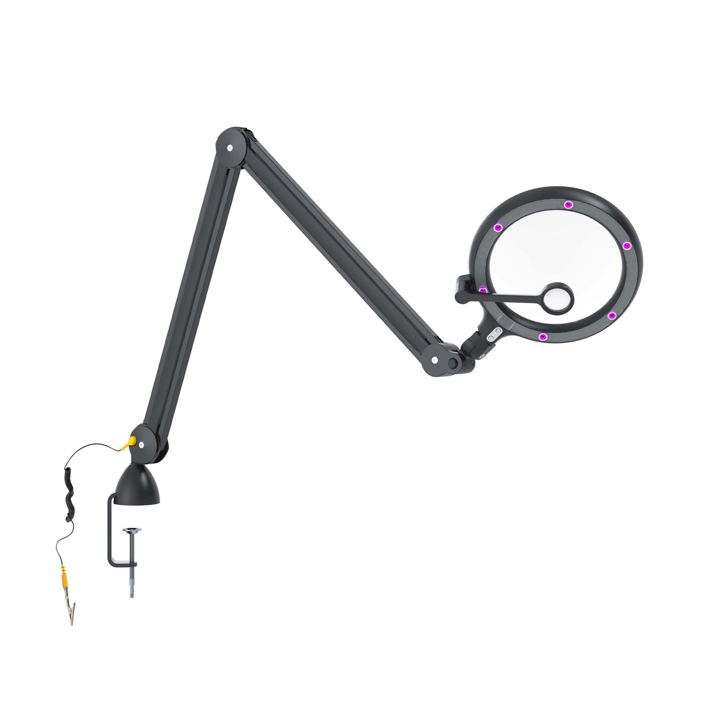 Lupă iQ ESD cu Lumină Daylight & UV