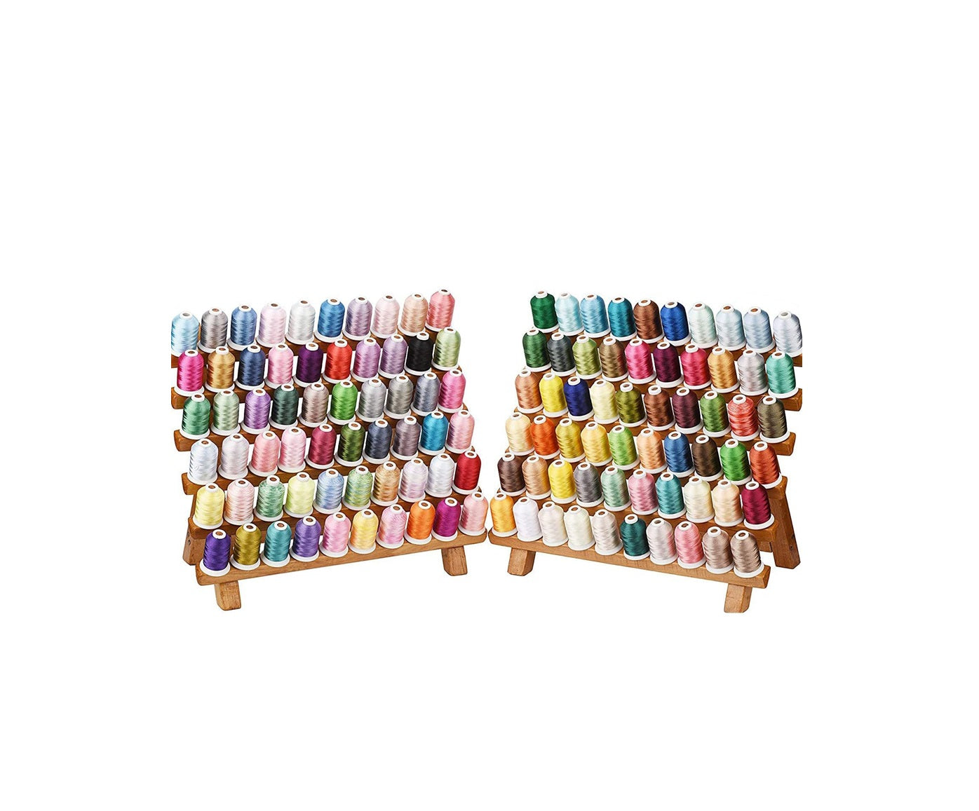Kit Ata De Brodat 120 Bobine - 500/1000m Multicolor