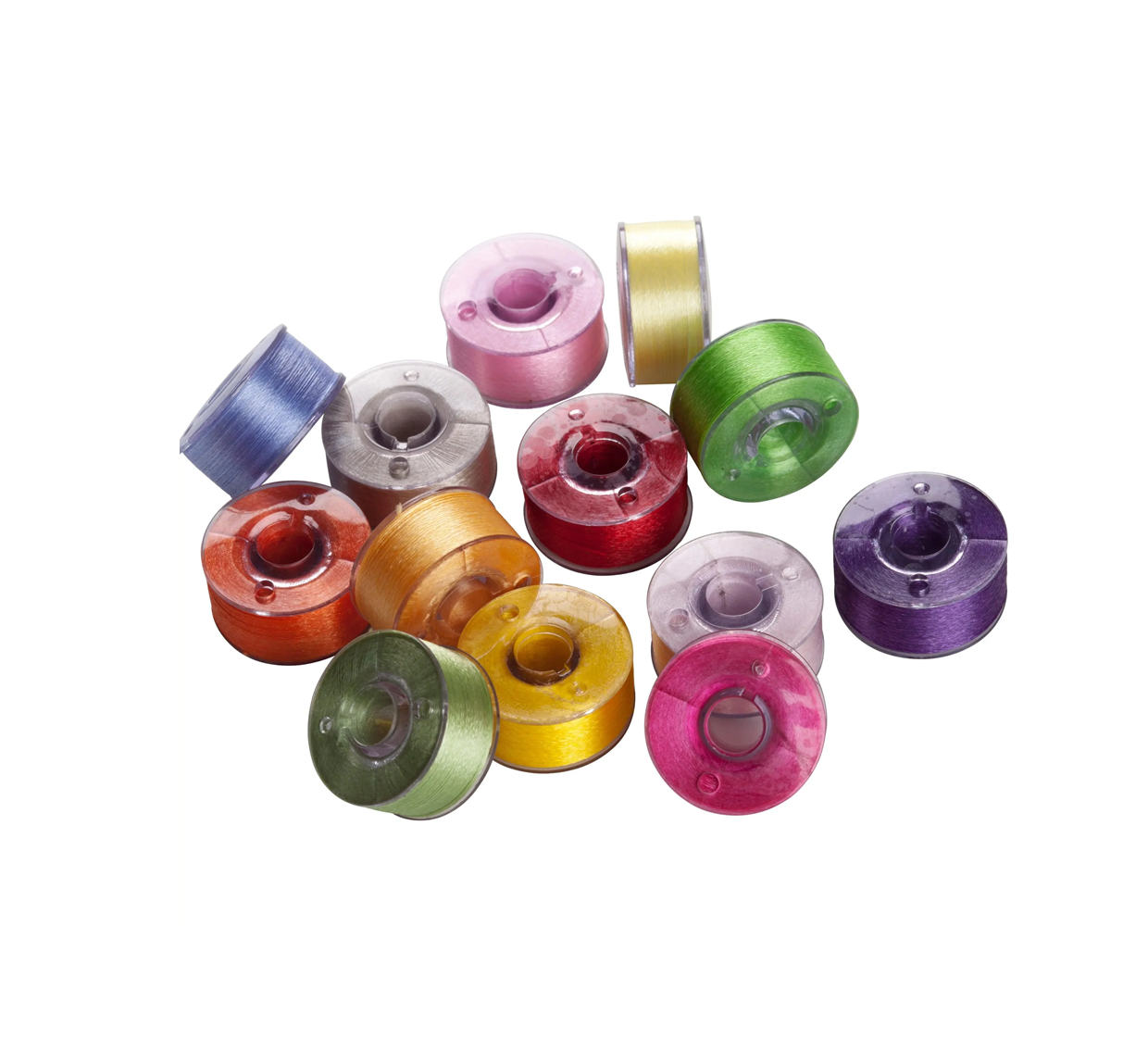 Set 26 Bobine Ata De Brodat Pre-Infasurata, 60WT, Mărimea A / Clasa 15 / SA-156, Multicolor