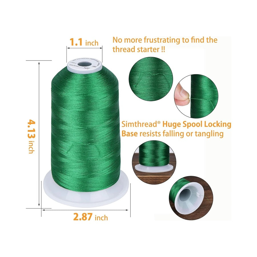 Set Ață De Brodat 12 Bobine, 40wt - 5000 m, Culori Asortate