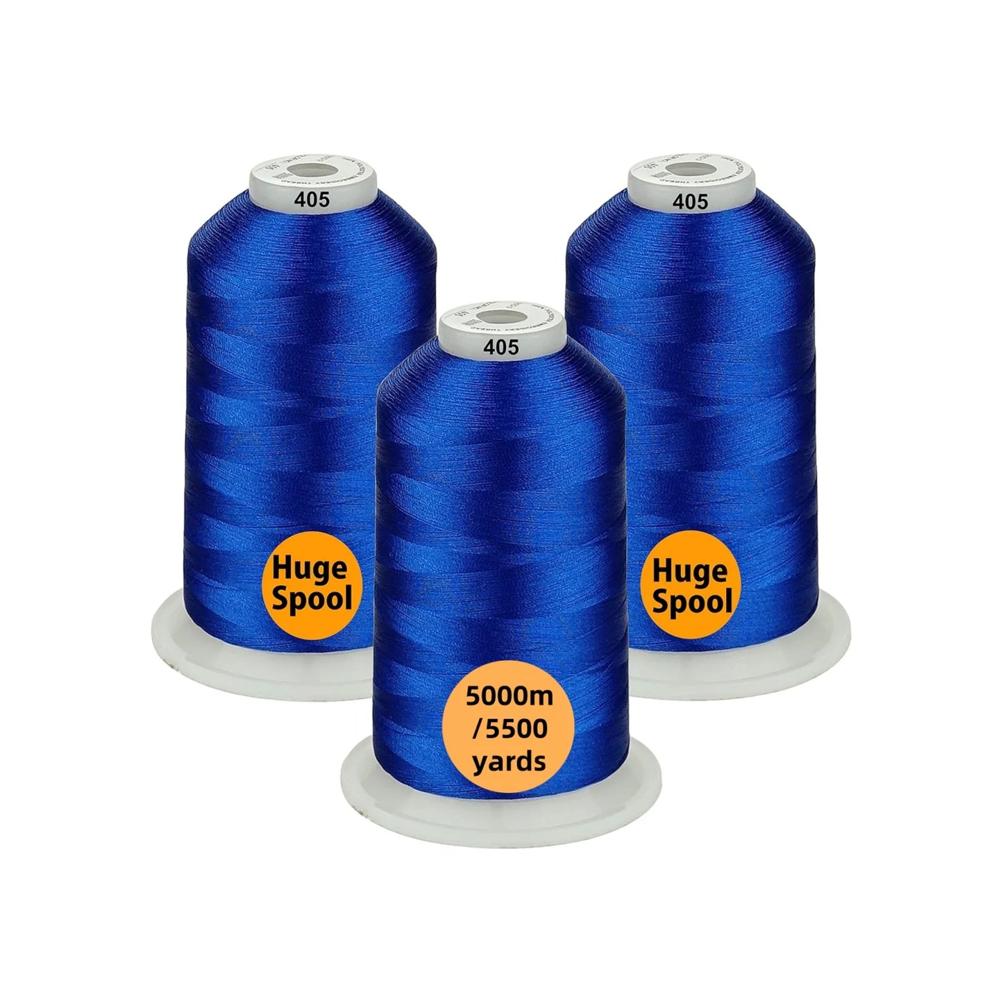 Set Ață De Brodat 3 Bobine - 5000 m, Opțiuni Multiple De Culori