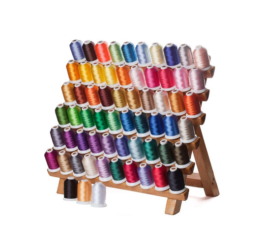 Kit Ață De Brodat 63 Bobine - 500/1000m Multicolor