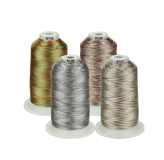 Set Ață De Brodat 4 Bobine - 5000 m, Culori Variegated B