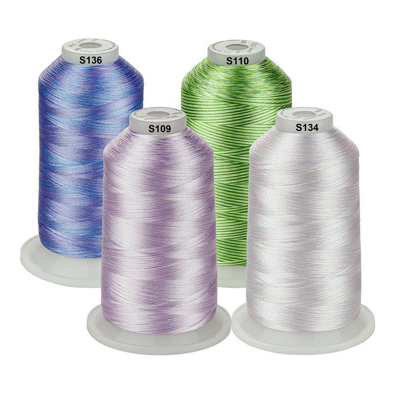 Set Ață De Brodat 4 Bobine - 5000 m, Culori Variegated A