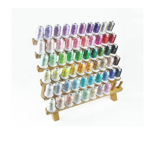 Set Ață De Brodat 58 Bobine - 500 m, 40WT, Rayon, Multicolor