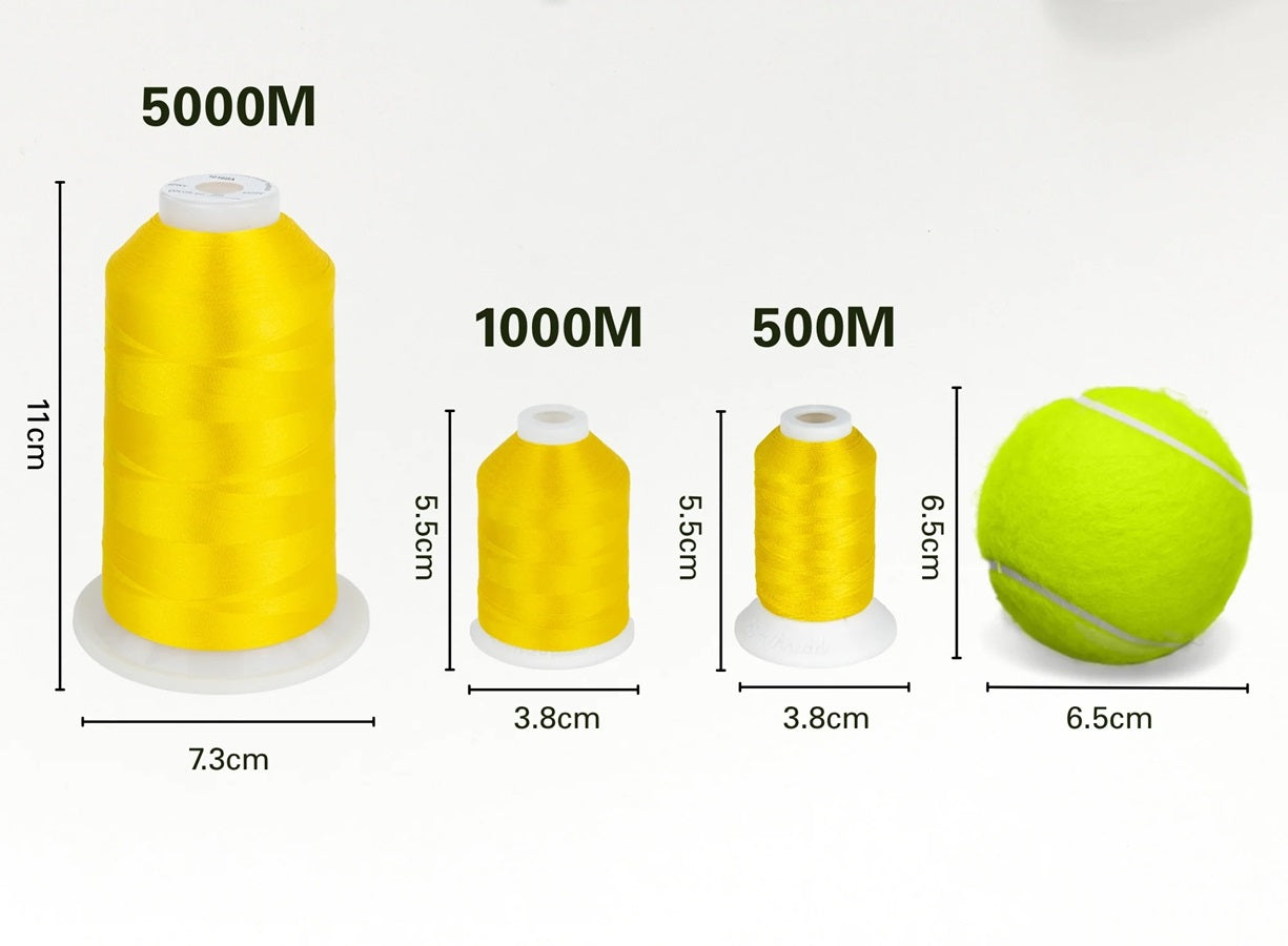 Set Ață De Brodat 63 Bobine - 1000 m, Culori Brother