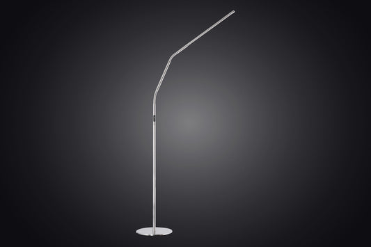 Lampă de Podea Slimline 4 Daylight – Oțel Periat