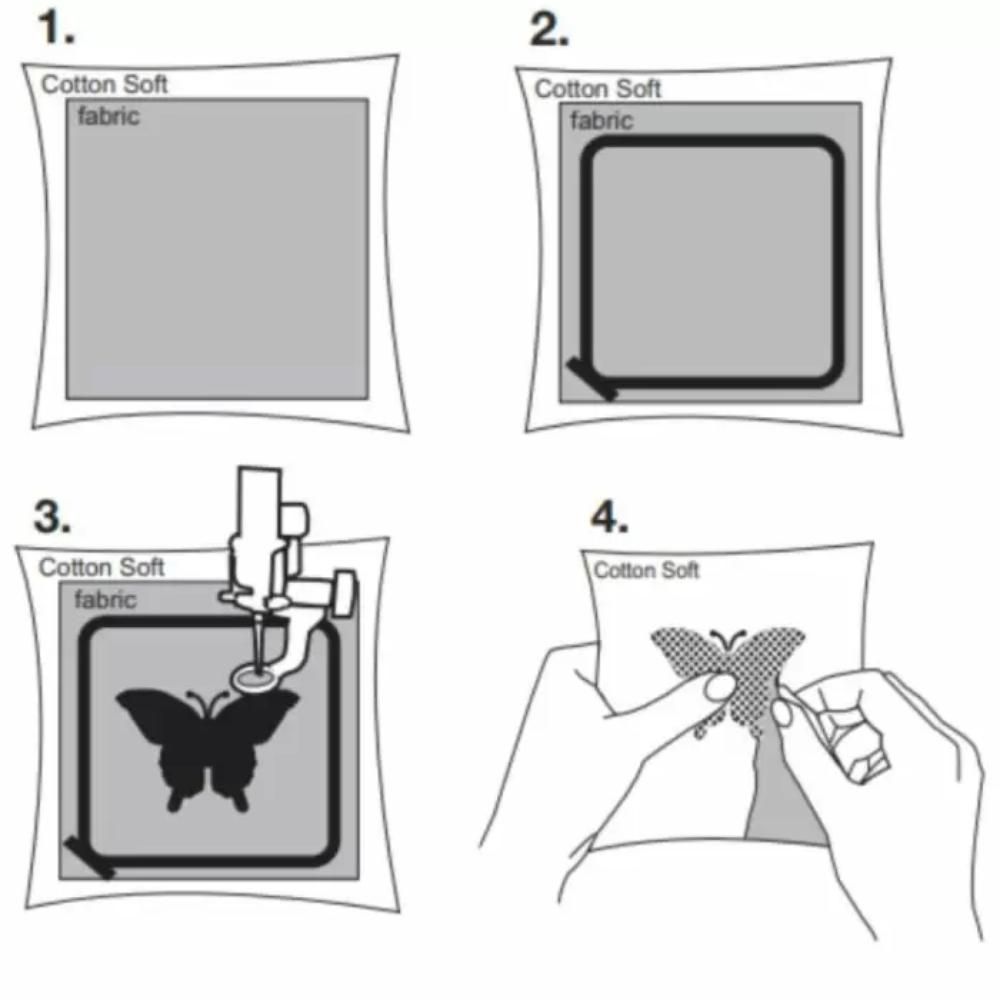 Stabilizator Broderie Cotton Soft, 0.3 x 10m Madeira 9436