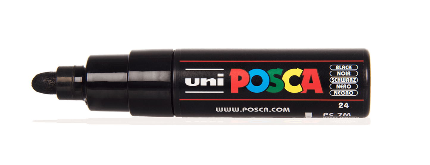 Posca Paint Marker 4 Culori PC-7M Basic Set