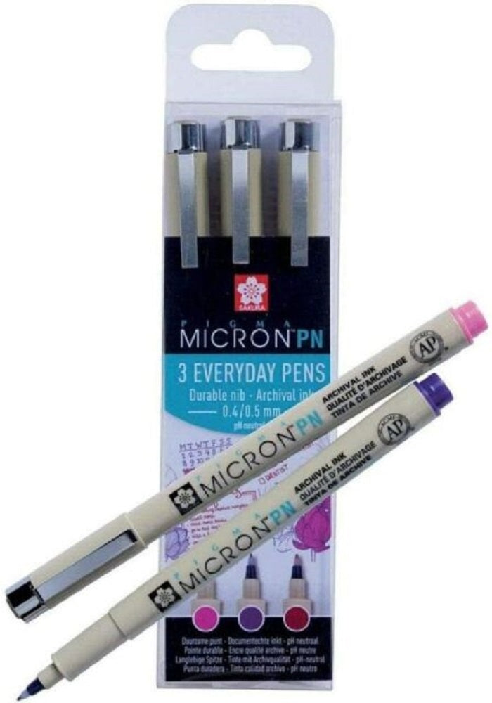 Sakura Set 3 Fineliners Sakura Pigma Micron Crafts PN