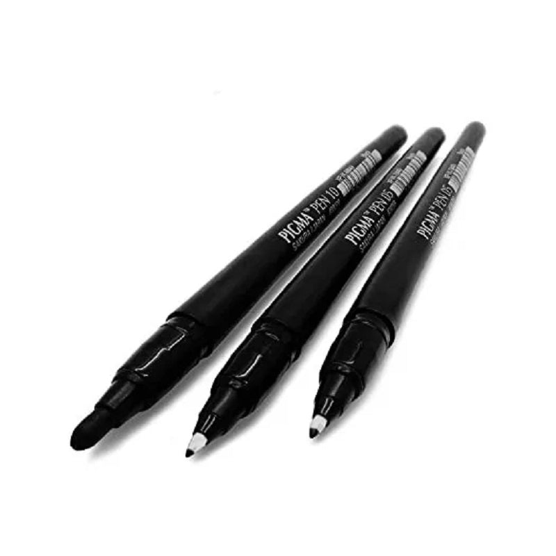 Sakura Set 3 Markere Sakura Pigma Professional Pen Black