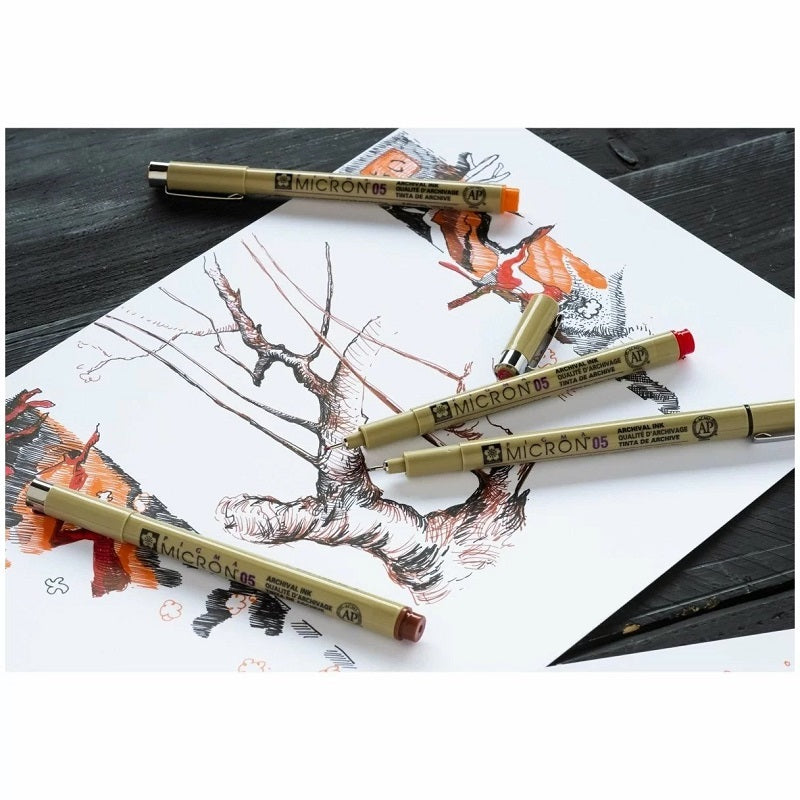 Sakura Set 4 Fineliners Sakura Pigma Micron Van Gogh